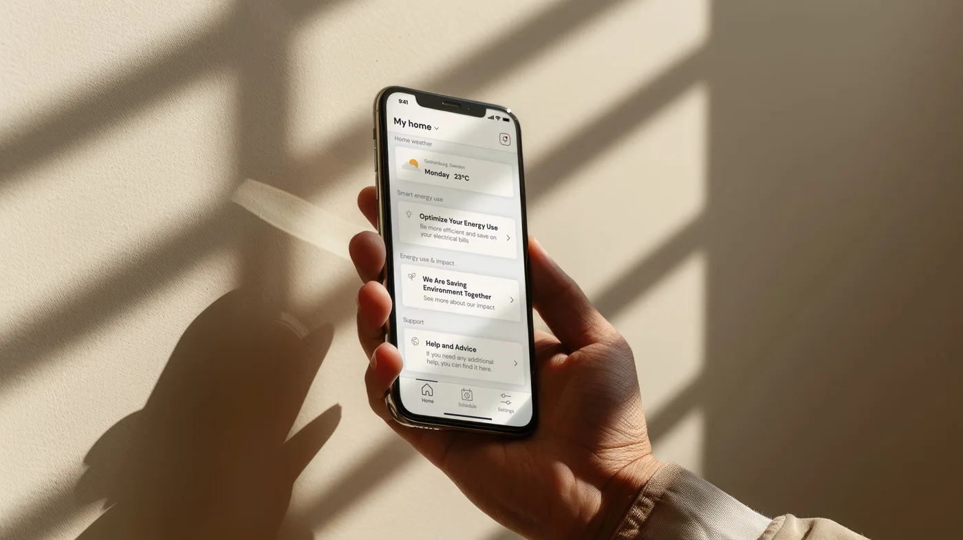 Wärmepumpe per Smartphone steuern mit NIBE myUplink