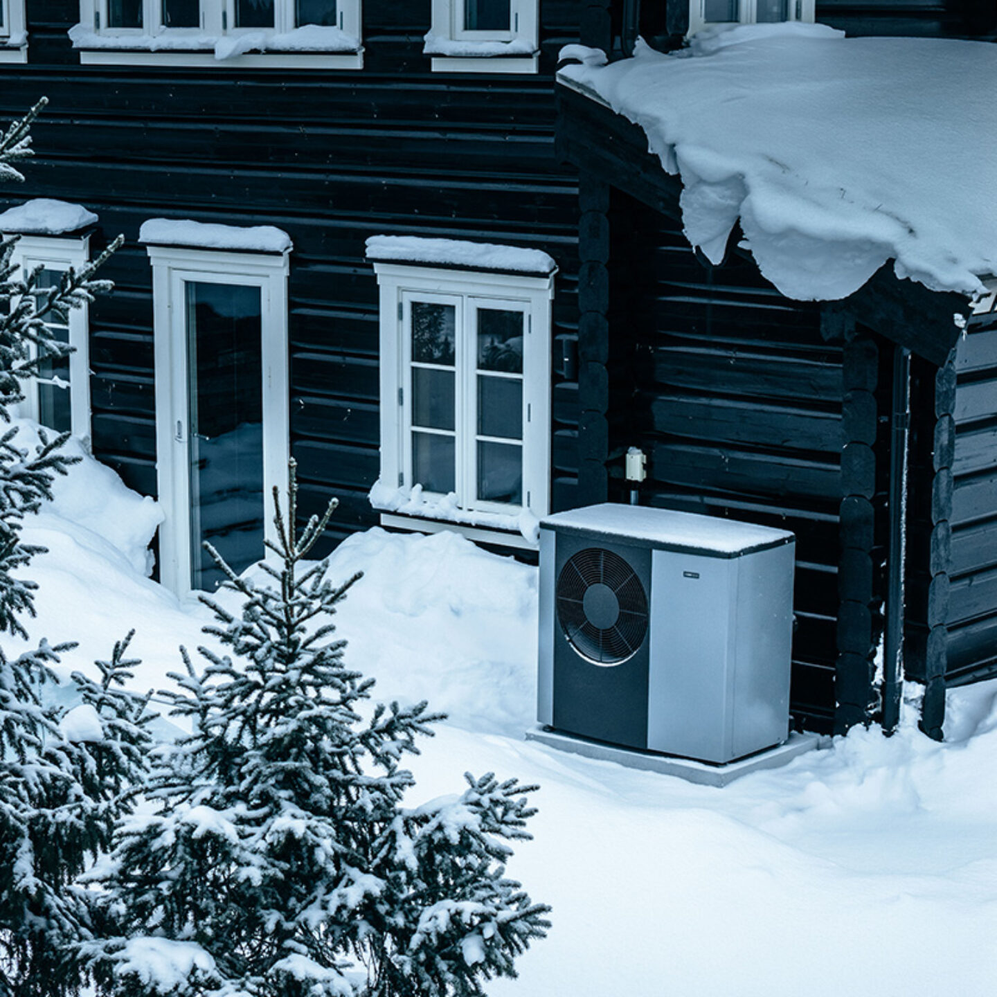 NIBE S2125 – Heizen im Winter